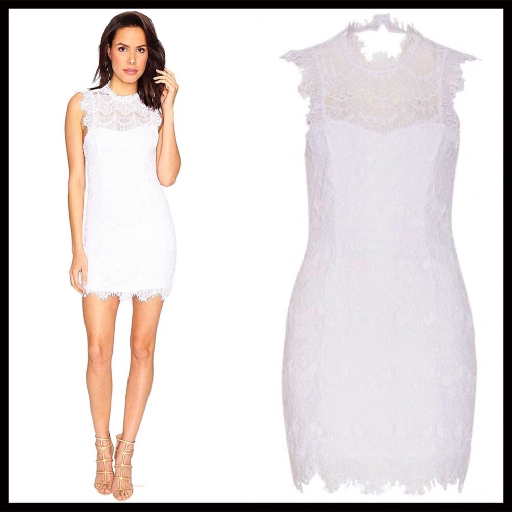 FREE PEOPLE CROCHET LACE OPEN BACK SLIP DRESS A2C - Picture 6 of 8